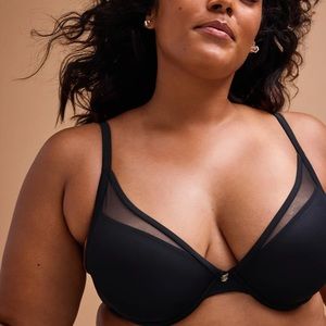 Third love 24/7 plunge bra in black size 42 G